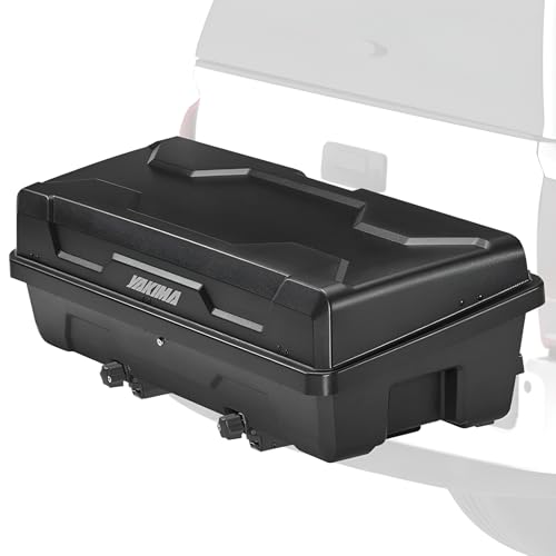 Yakima EXO SwingBase Hitch Base Rack with GearLocker Cargo Box, Black